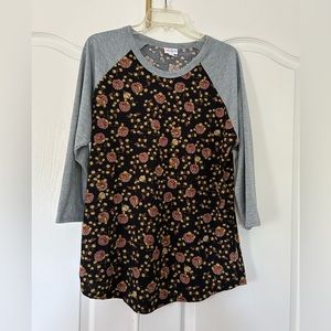 Lularoe 3/4 sleeve randy top